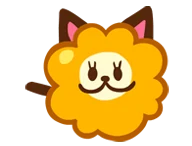 Fluffy Cheese Cat
