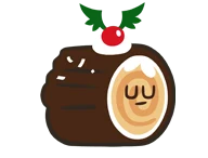 Yule Log Cake